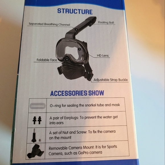 Snorkel Mask - Picture 3 of 3